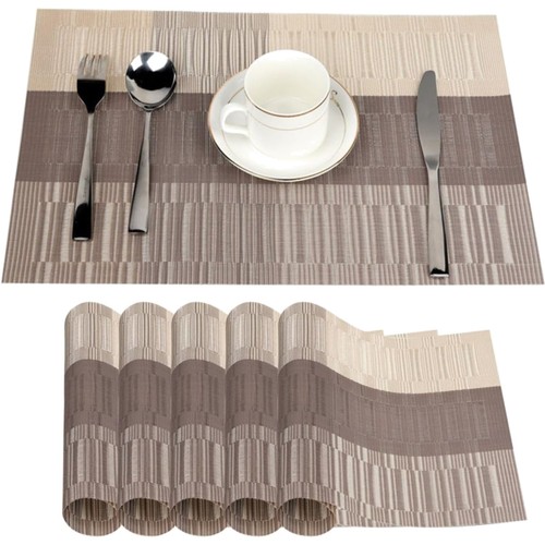 6er platzsets 30x45cm pvc - 30x45cm,
