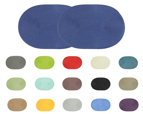 Platzset 2er set oval 45x30 - 2er, cm