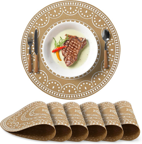 Tischsets platzsets rund - platzsets,