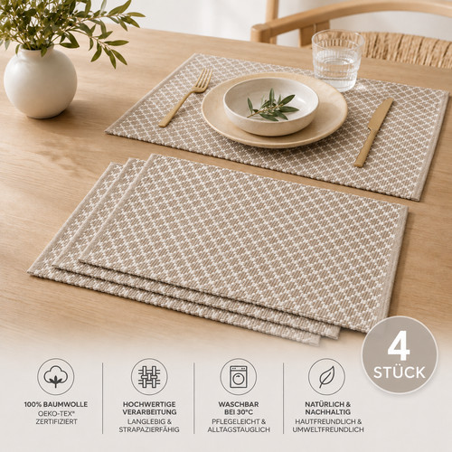 Jemidi platzsets 4er set - platzsets,