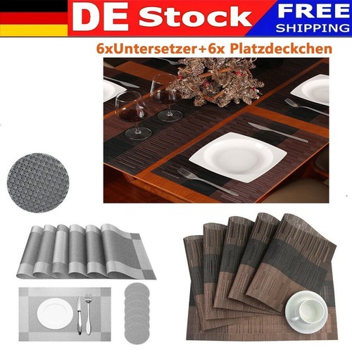 12er set platzset tischset - platzset,