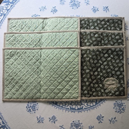 Stück dicke tischsets - 6,