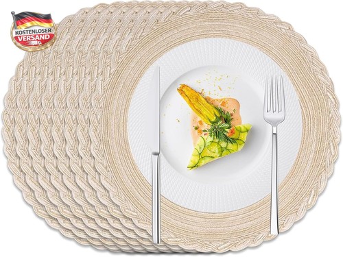 Platzsets rund abwaschbar