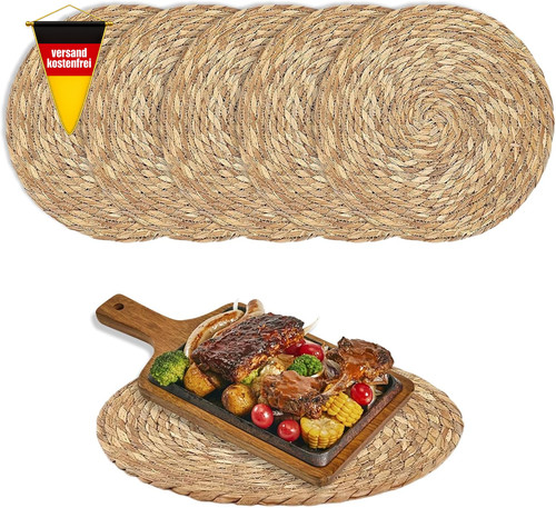 Tischsets rund stück cm - tischsets,