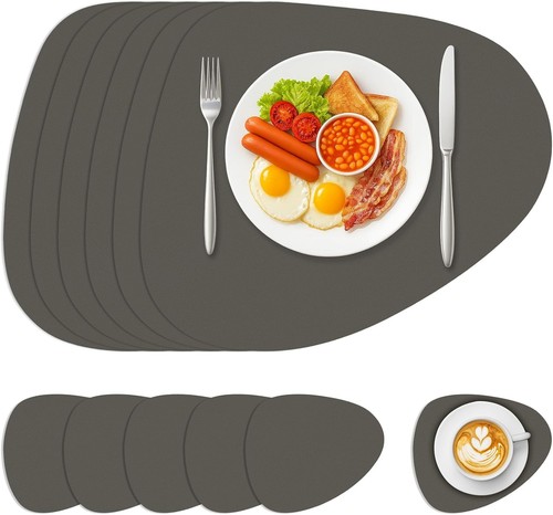 6er set platzdeckchen tischset - set,