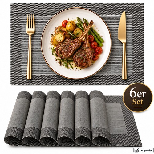 Tischset 6er set - set, platzdeckchen