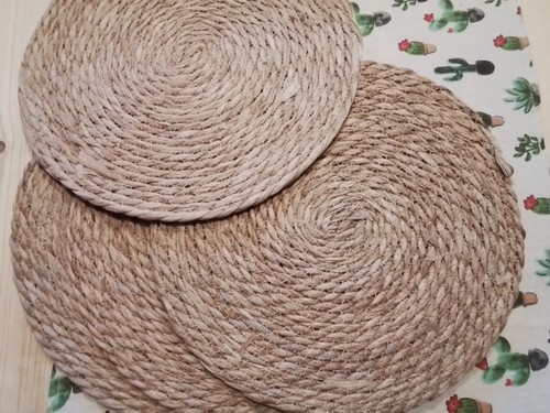 Seegras raffia platzset cm - seegras,