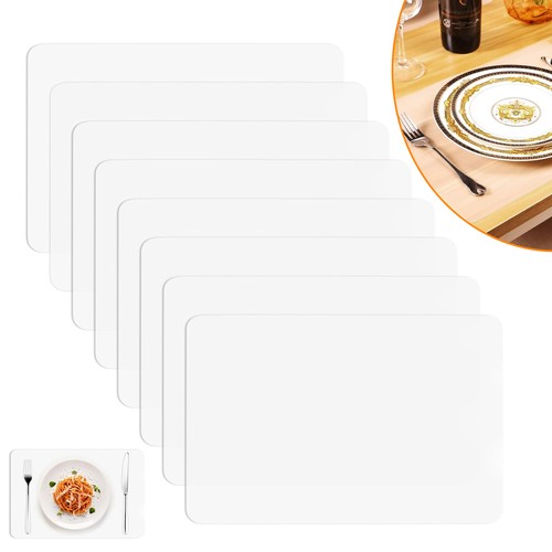 Tischsets transparent - tischsets,